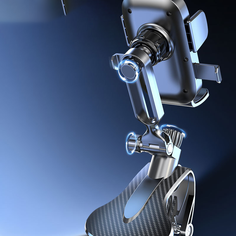 360° Rotating Dashboard Clip Car Phone Holder