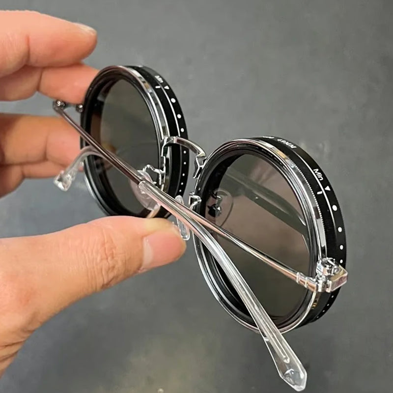 1-9 Gears Adjustable Polarized Sunglasses with UV Protection