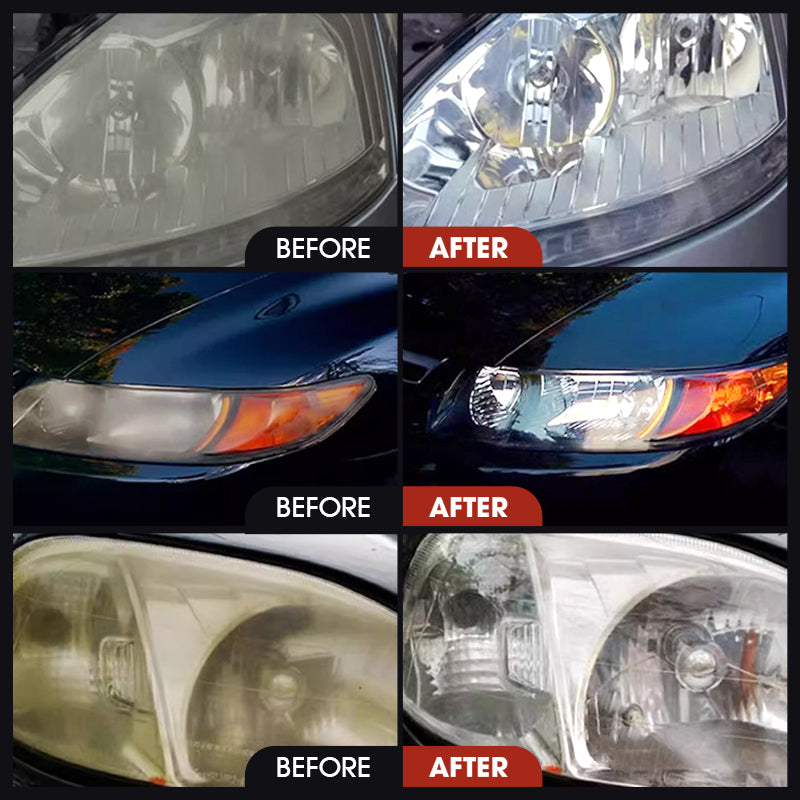 Professional Car Headlight Restorer with Sponge