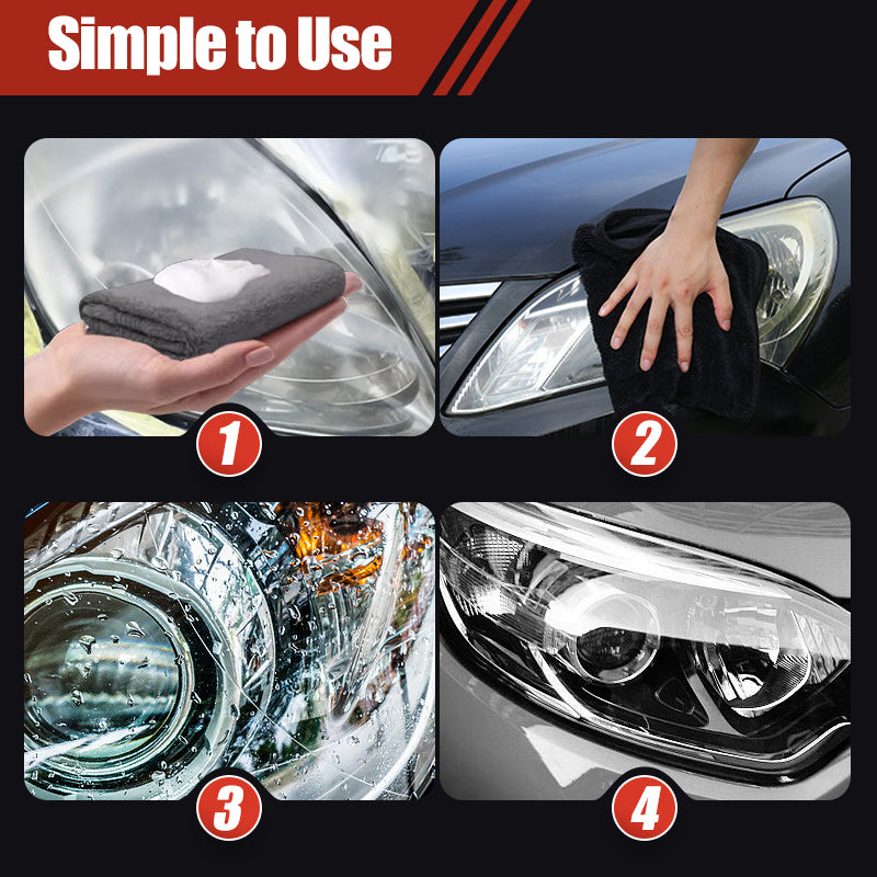 Professional Car Headlight Restorer with Sponge